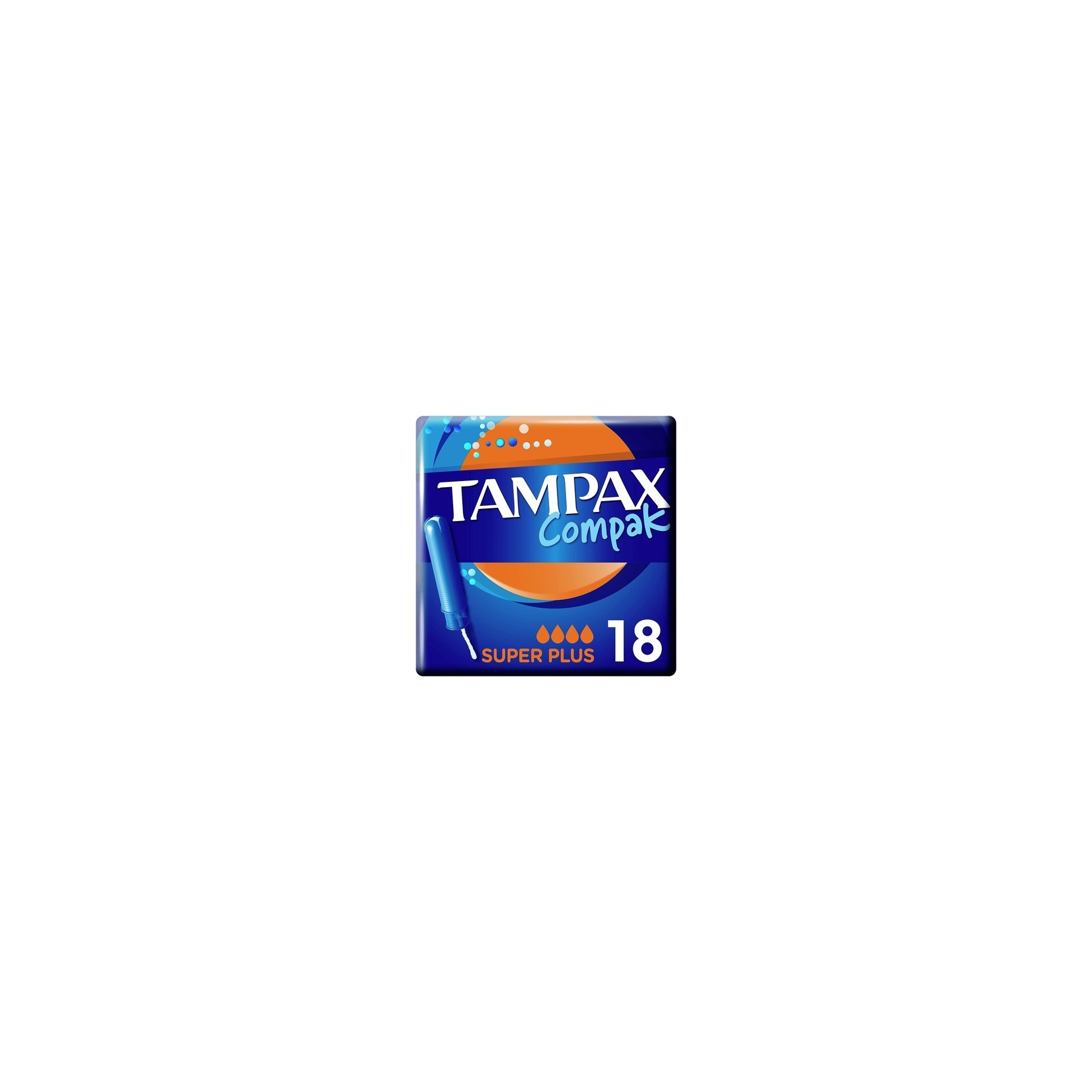 Tampax Compak Super Plus Tampons with Applicator