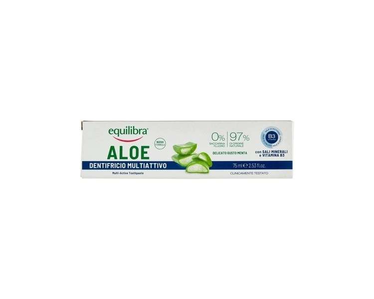 Equilibra Toothpaste Triple Protection 75ml Aloe