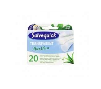 Salvequick Transparent Aloe Vera Dressing with Protective Effect