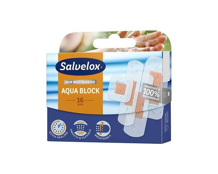 Salvelox Aqua Block 16 Breathable and Water Resistant Dressing