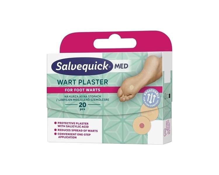 Salvequick Verruca Foot Wart Plasters