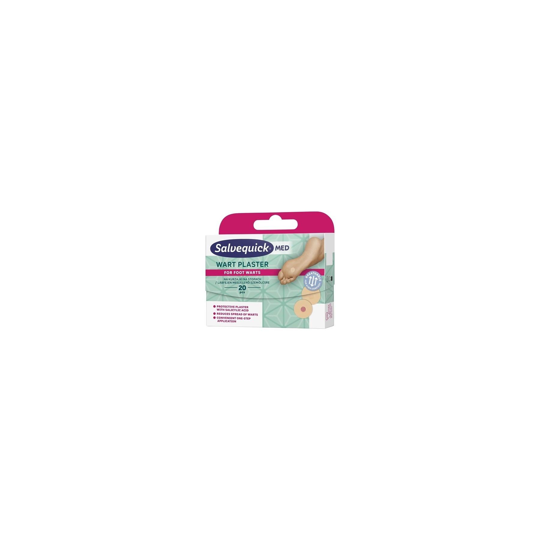 Salvequick Verruca Foot Wart Plasters
