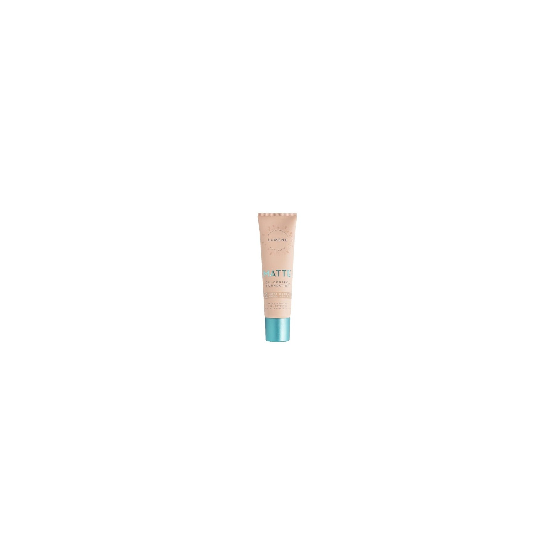 Lumene Matte Oil-Control Foundation Soft Honey 30ml