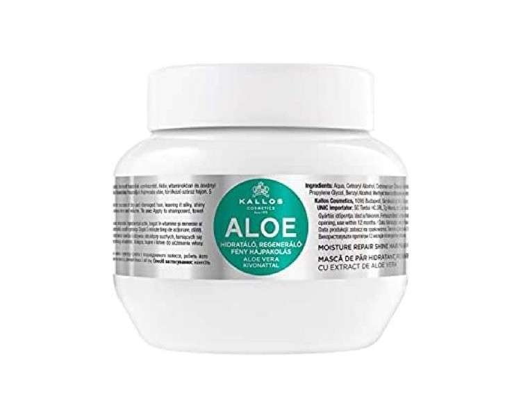 Kallos Kjmn Aloe Regenerating and Moisturizing Hair Mask 275ml