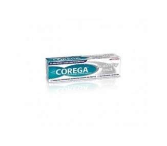 Corega Cream - Neutral Flavor - 40 G - For Dentures Full And Partial. It