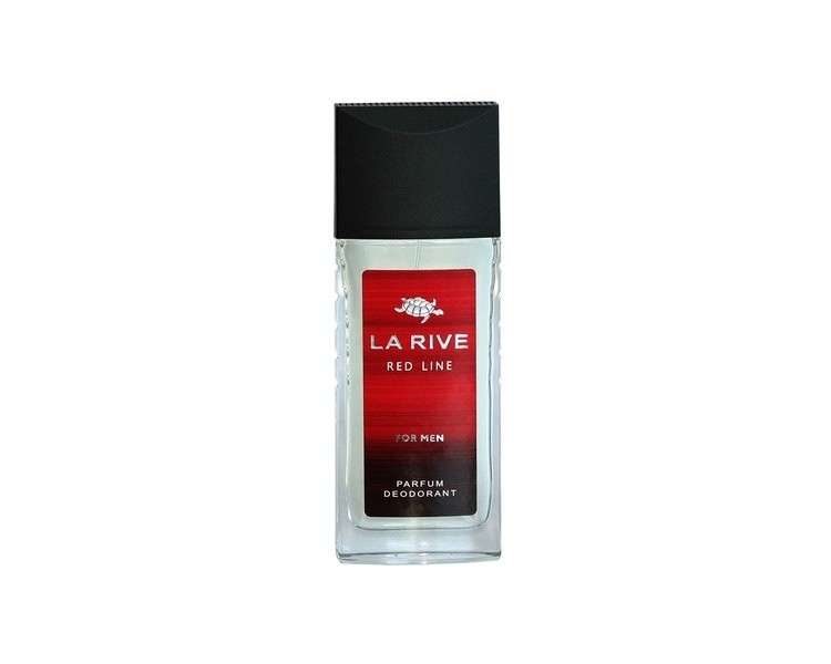LA RIVE Red Line Deo Spray for Men 80ml - New