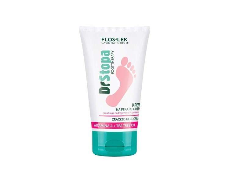 FLOSLEK Cracked Heel Cream 75ml - Regeneration and Smoothing for All Skin Types