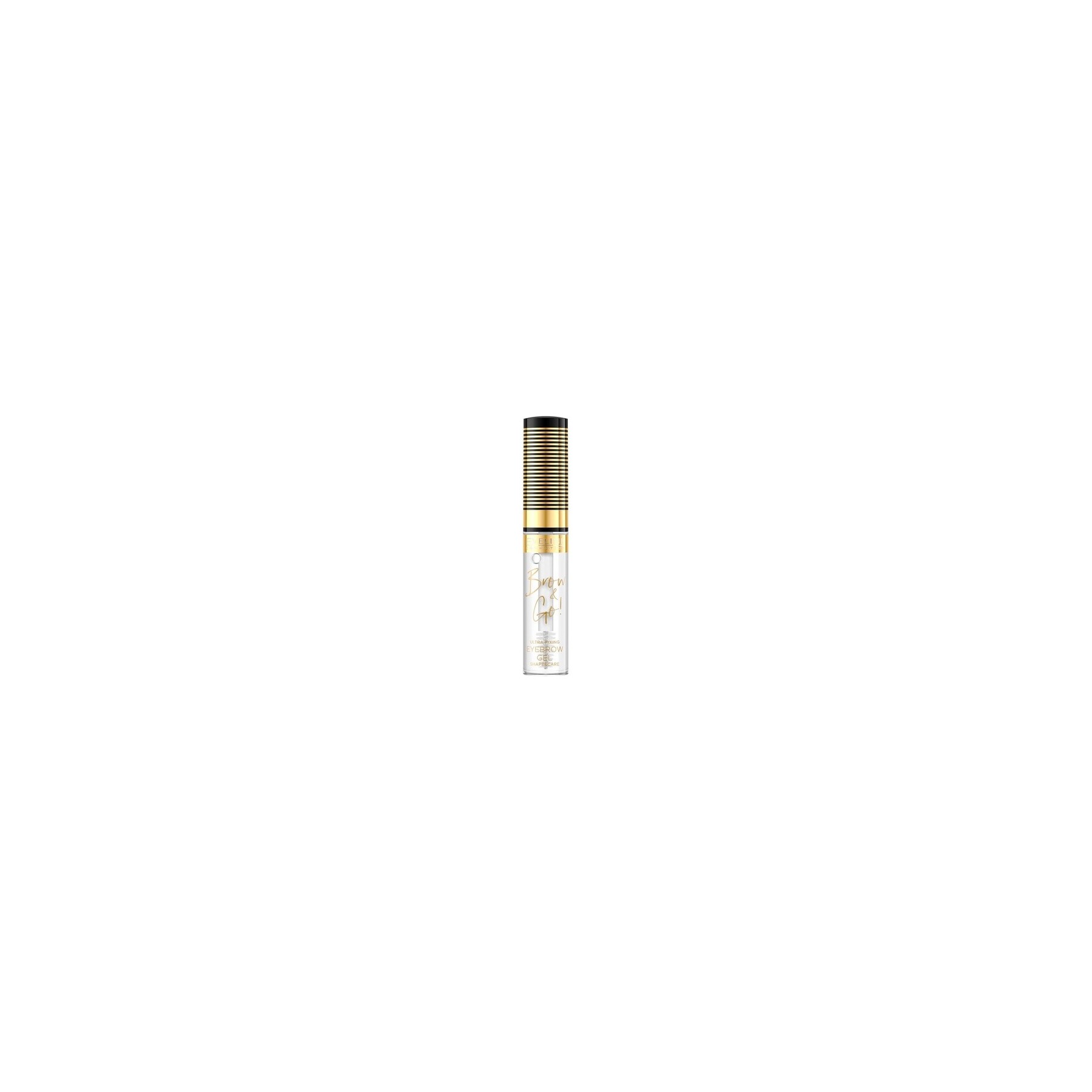 Eveline Cosmetics Brow&Go! Strong Brow Gel for Fixing and Nurturing Eyebrows 6ml Transparent Eveline Cosmetics Brow&Go! Strong Brow Gel for Fixing and Nurturing Eyebrows 6ml Transparent