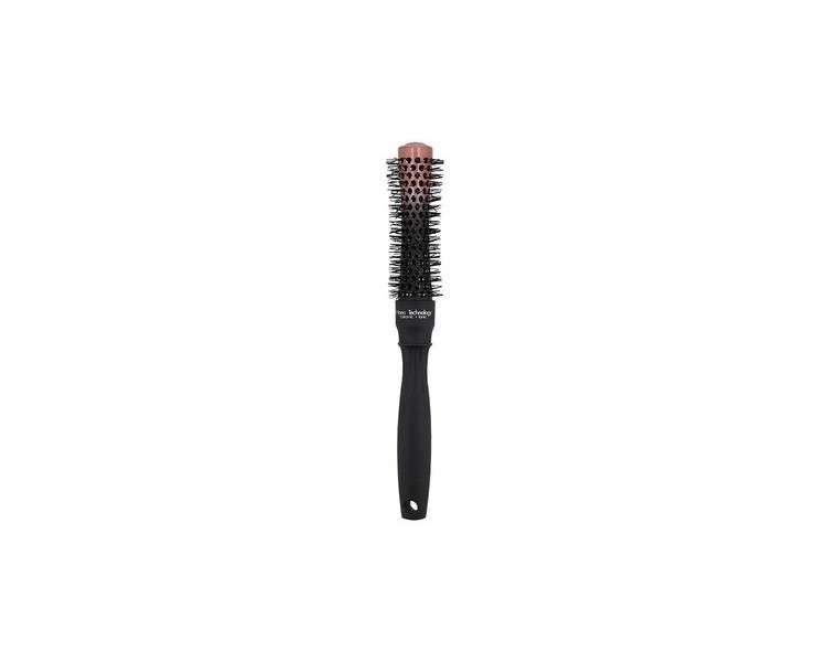 T4B LUSSONI Simple Care Round Styling Hairbrush with Ceramic Coating 25mm