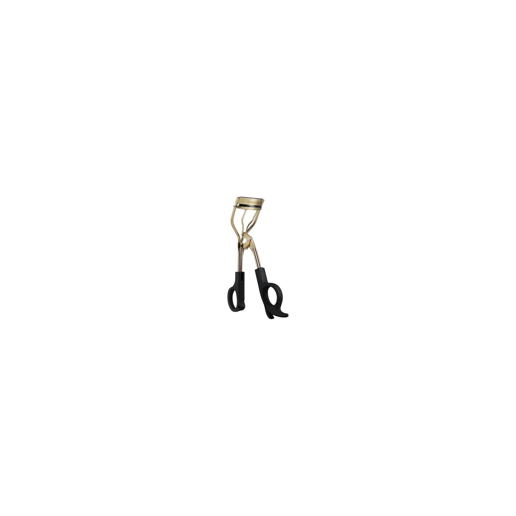 T4B KASHŌKI Eyelash Curler for Short and Long Lashes, for All Eye Shapes, Stainless Steel with Rubber Pads, Gold