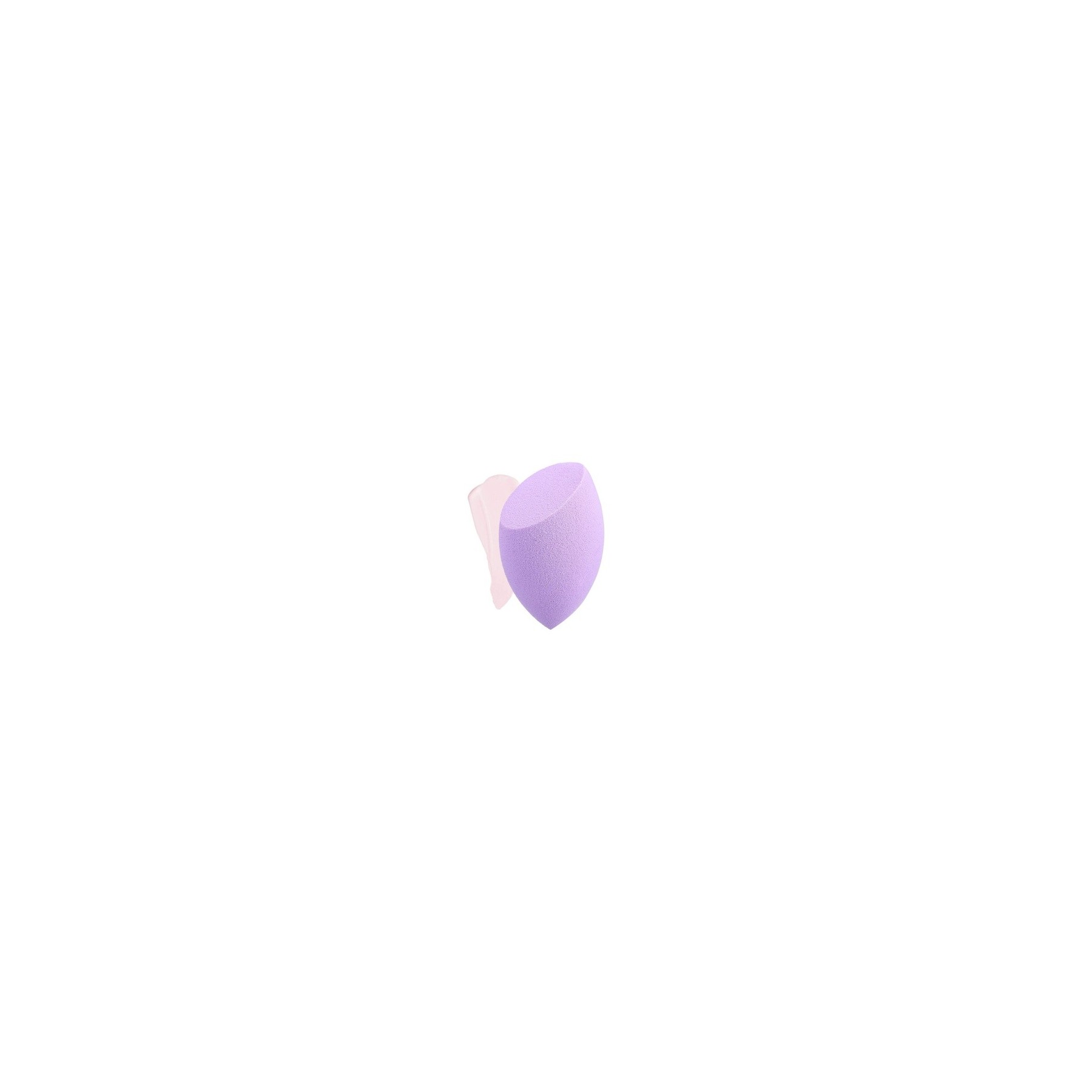 T4B ILU Olive Cut Shaped Purple Makeup Sponge