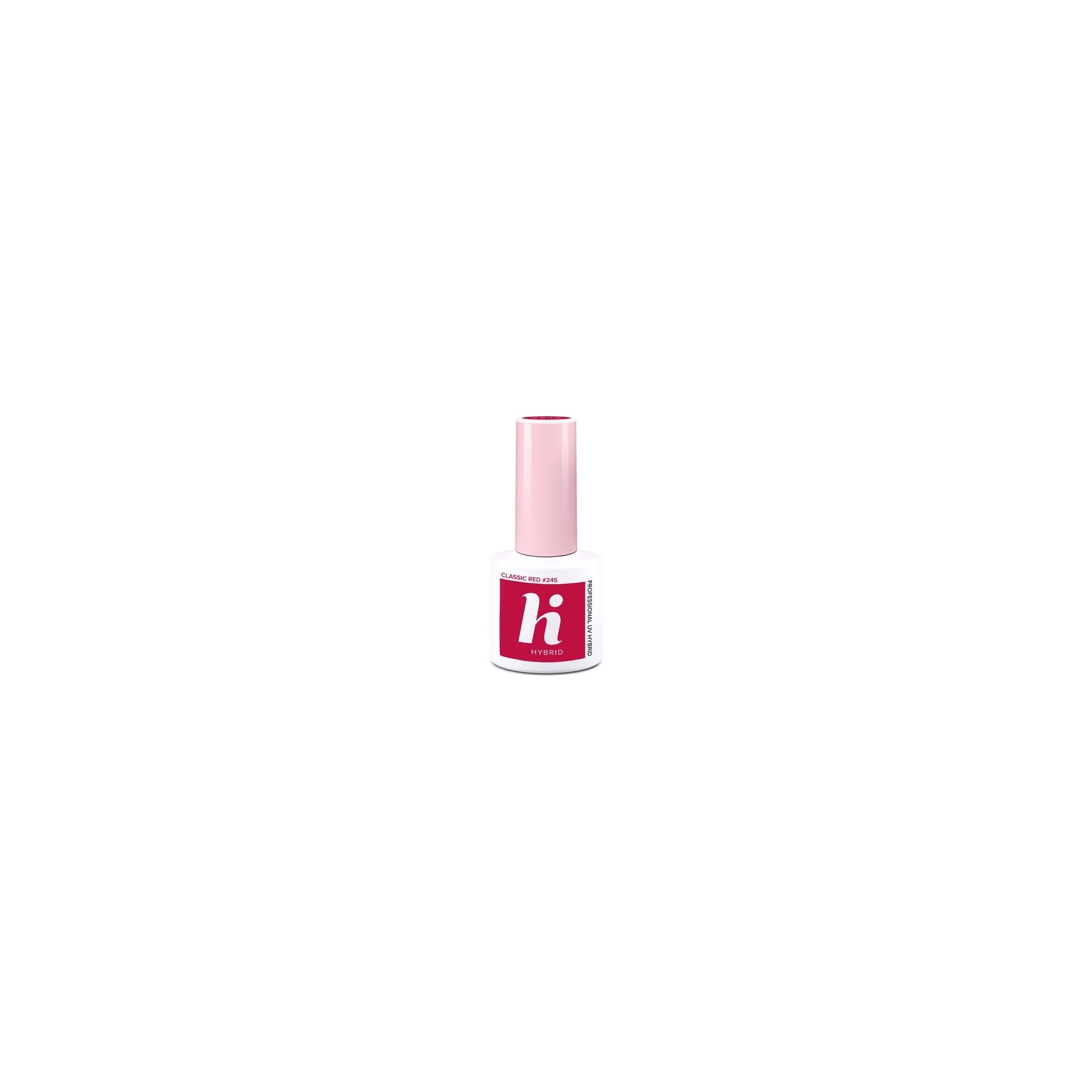Hi Hybrid 245 Bright Classic Red UV Gel Nail Polish 5ml