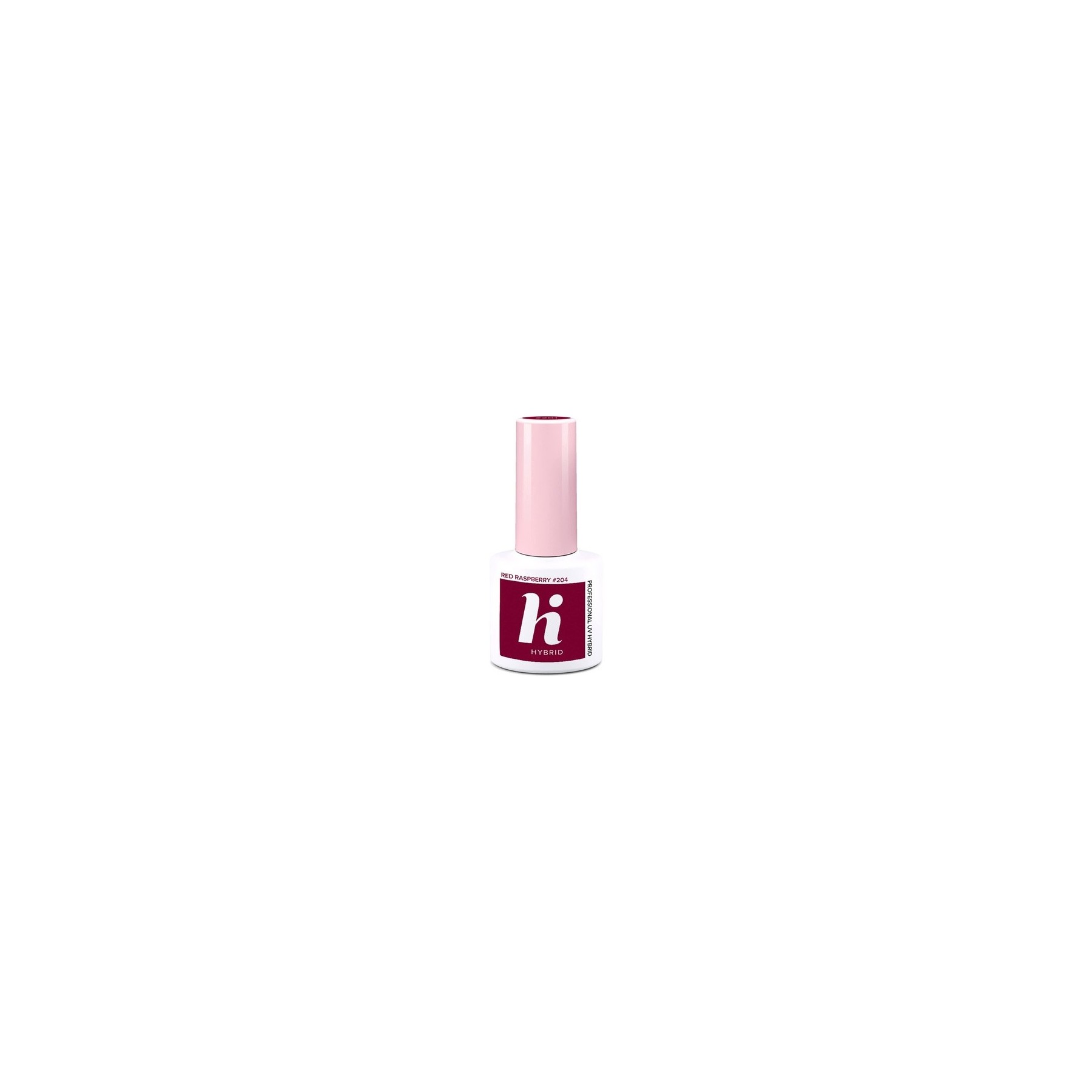 Hi Hybrid 204 Red Raspberry UV Gel Nail Polish 5ml