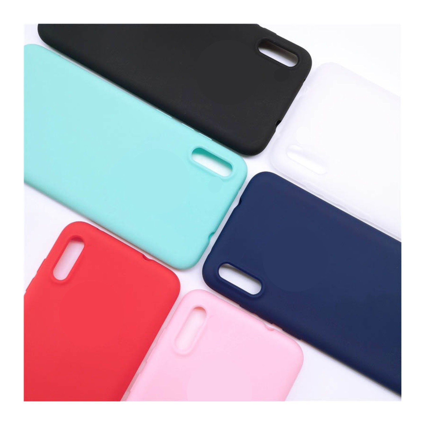 Funda Carcasa De Silicona Suave Tpu Gel Liquido Para Xiaomi Redmi 7A