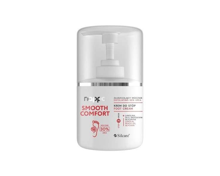 Silcare Nappa Smooth Comfort Foot Cream with 30% Urea 250ml