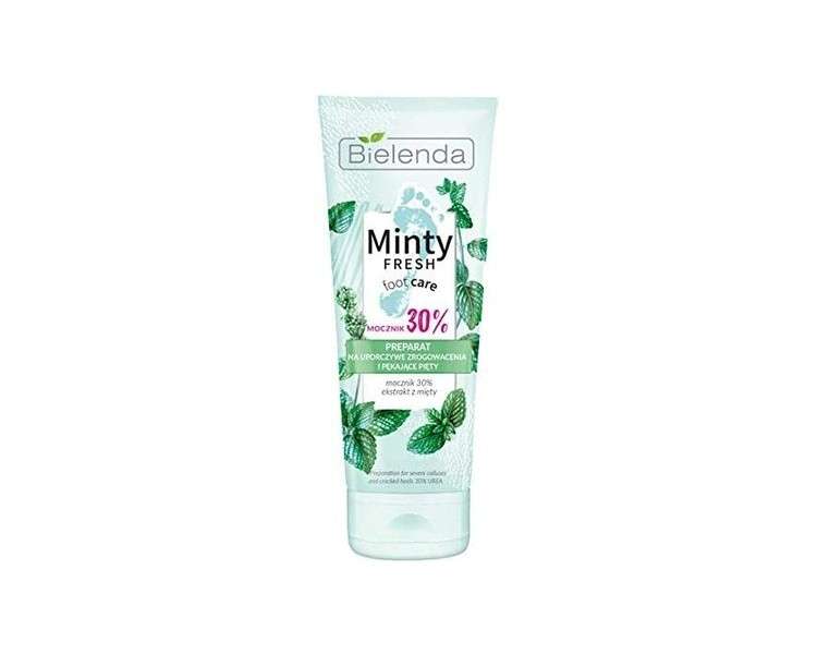 Bielenda Minty Fresh Foot Care Preparation for Severe Calluses and Cracked Heels 75ml