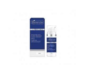 Bielenda Professional Supremelab S.O.S SPF15 Strengthening Cream for Couperose Skin with Routine and Vitamin C 50ml