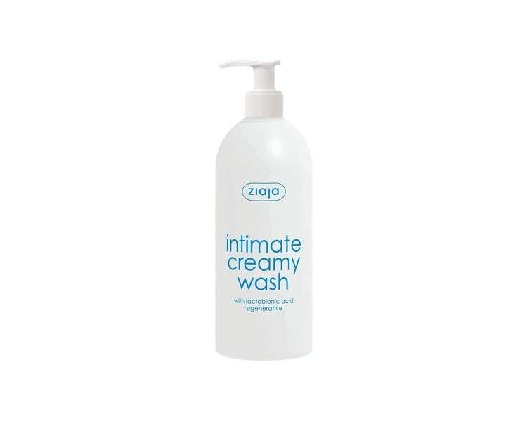 Ziaja Intimate Cream Wash with Lactobionic Acid 500ml