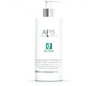 Apis Professional Api Podo Regenerating and Hydrating Feet Cream with 20% Urea and Ionized Silver 100ml