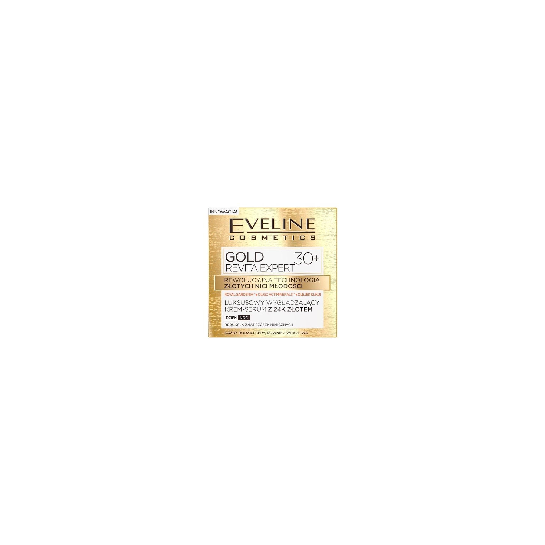 Eveline Cosmetics Gold Revita Expert 30+ Wrinkle Reduction All Skin Types 50ml