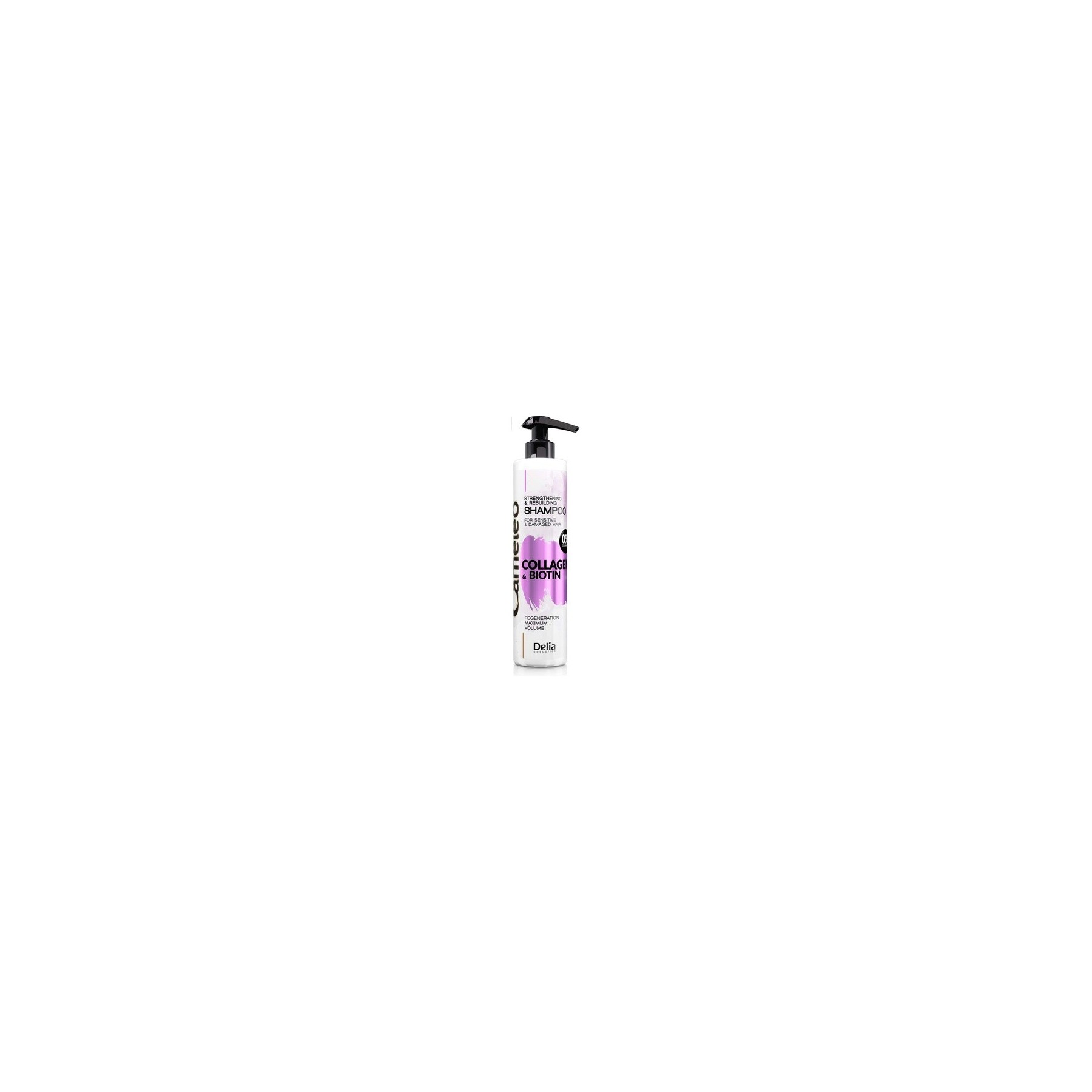 Cameleo Collagen & Biotin Strengthening and Rebuilding Hair Shampoo for Sensitive & Damaged Hair 250ml