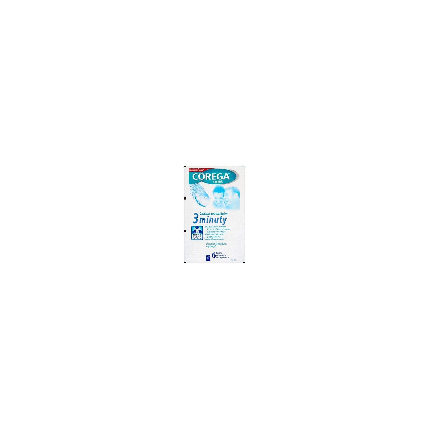 Corega Tabs Denture Cleaning Tablets 6 Tablets