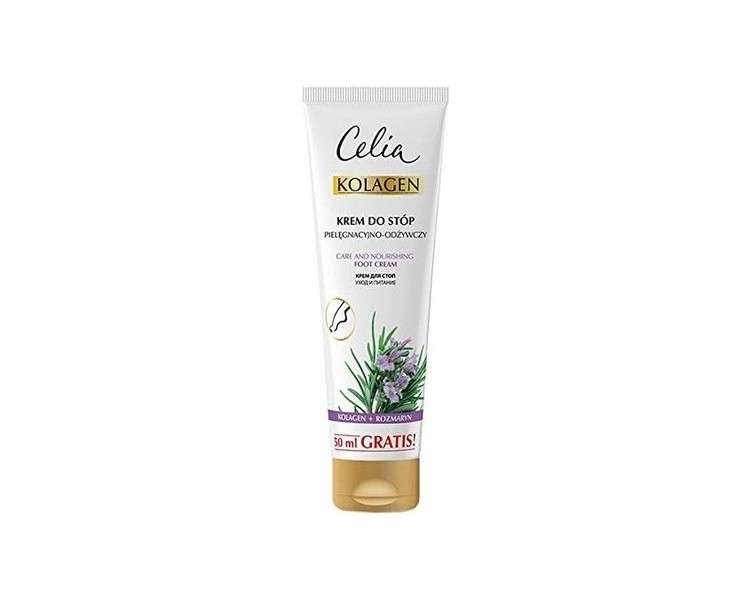 Celia Collagen Collagen and Rosemary Foot Cream Care and Nutrition 125ml