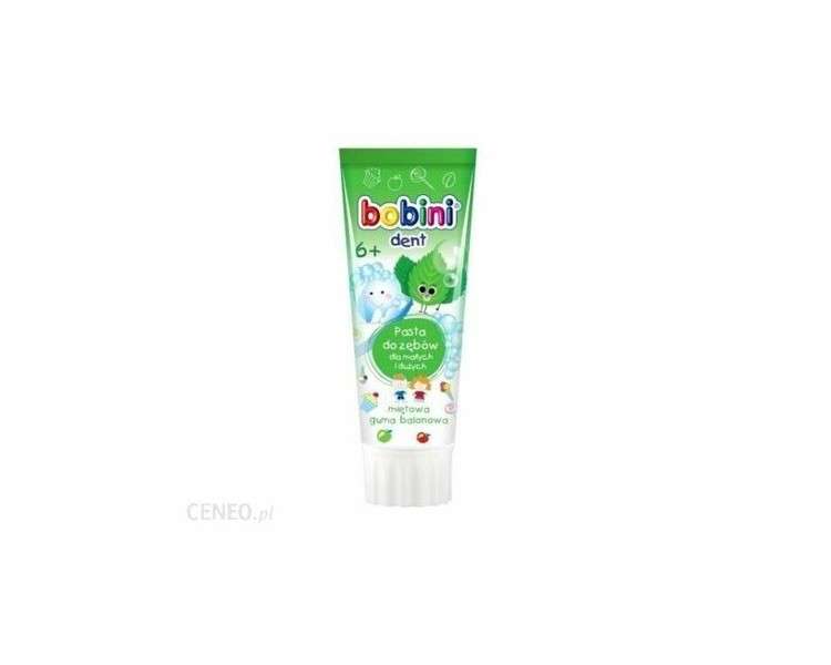 Cobini Dent Toothpaste Neuwertig Gummi Balony 75ml Miecki Balon Gumowy