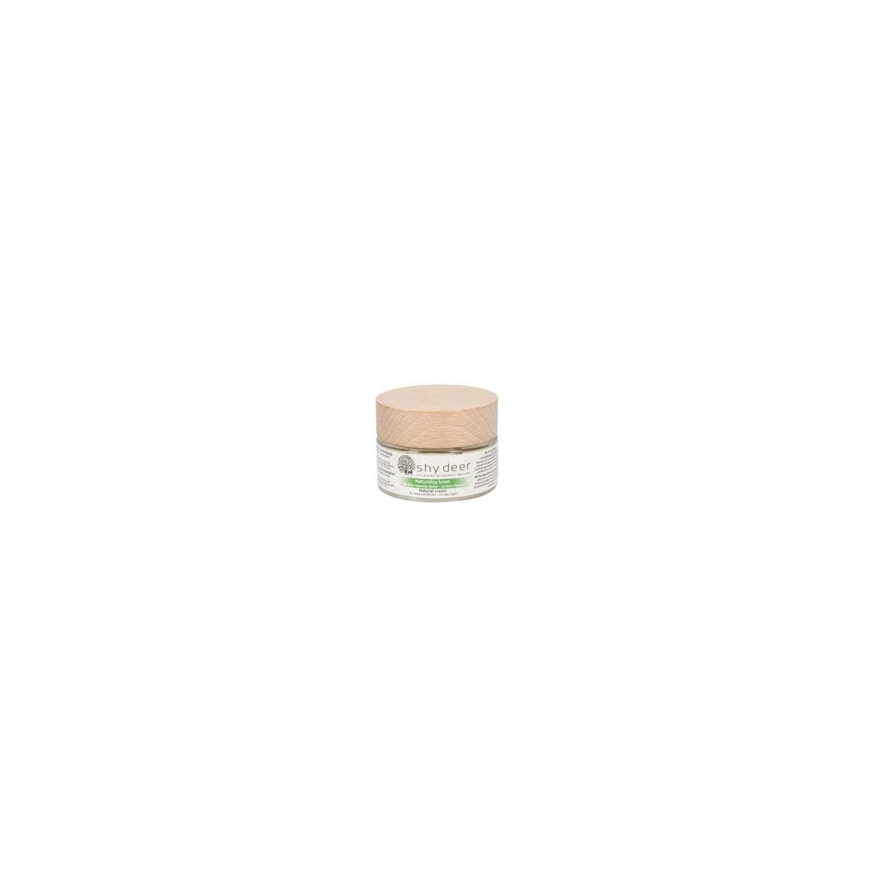 Shy Deer Natural Cream for Combination and Oily Skin 50ml