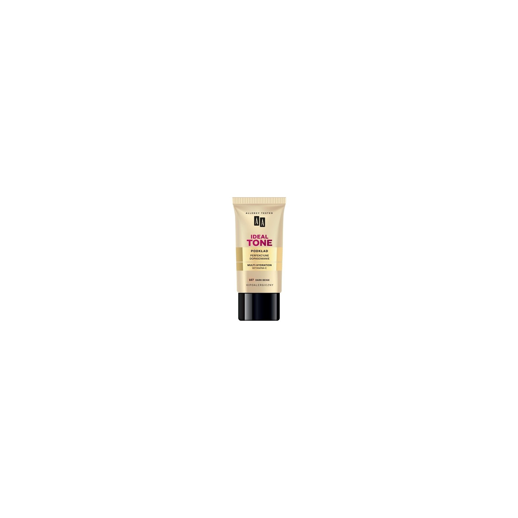 AA Ideal Tone Foundation Perfect Fit Multi Hydration 107 Dark Beige 30ml