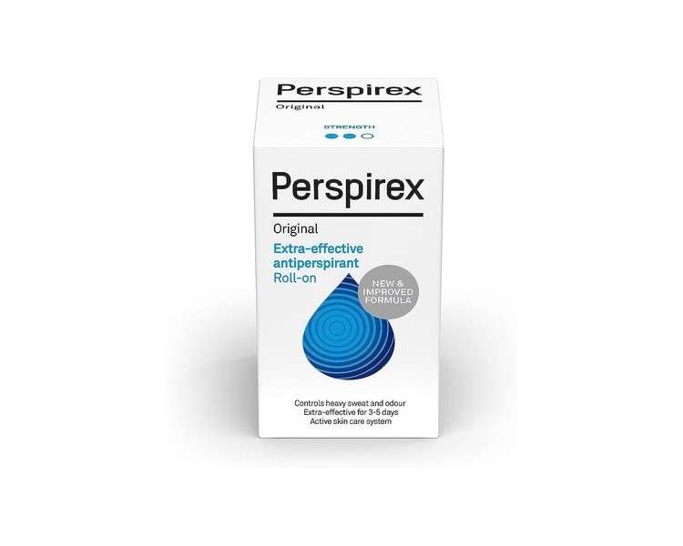 Perspirex Roll On 20ml Original White