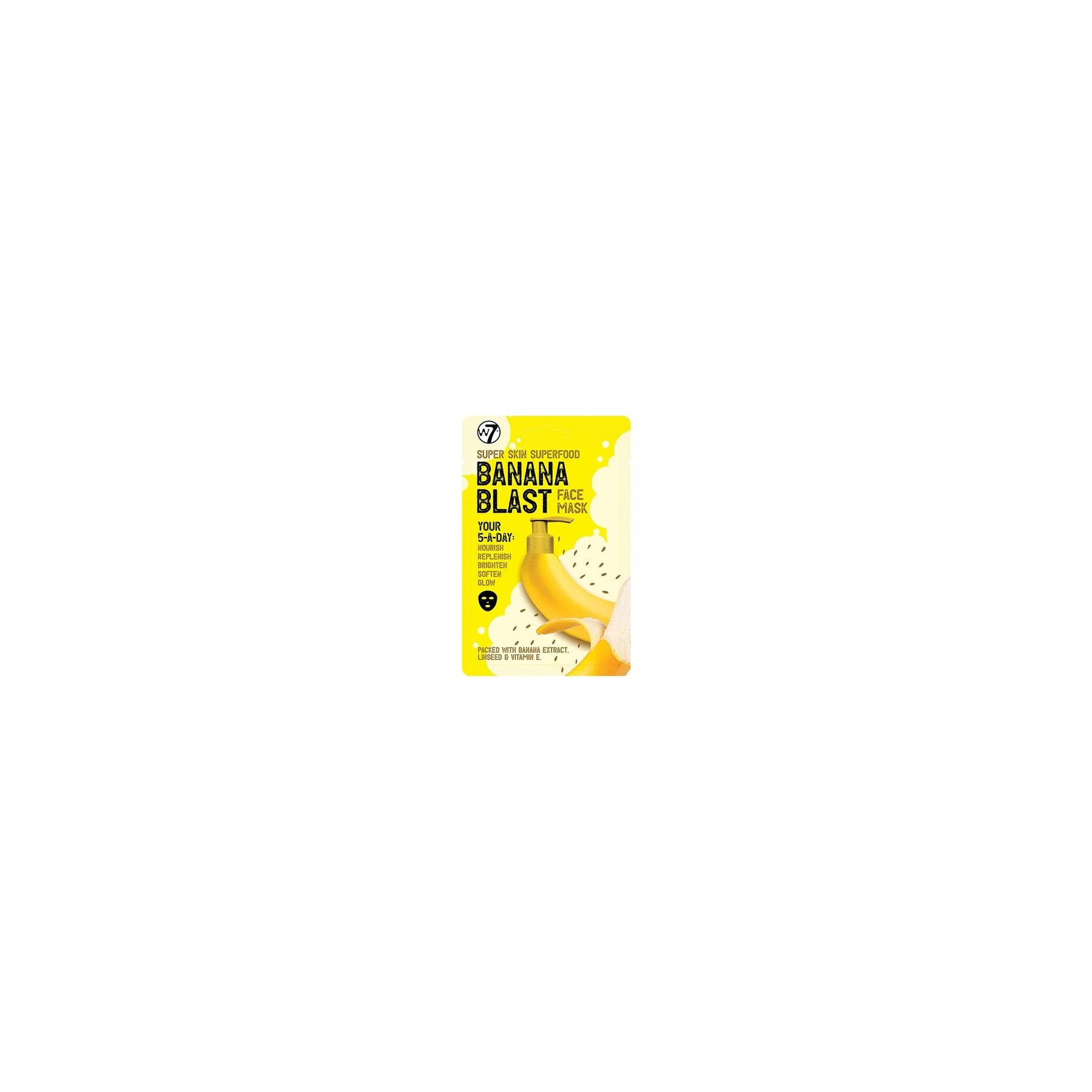 W7 Super Skin Superfood Banana Blast Face Mask