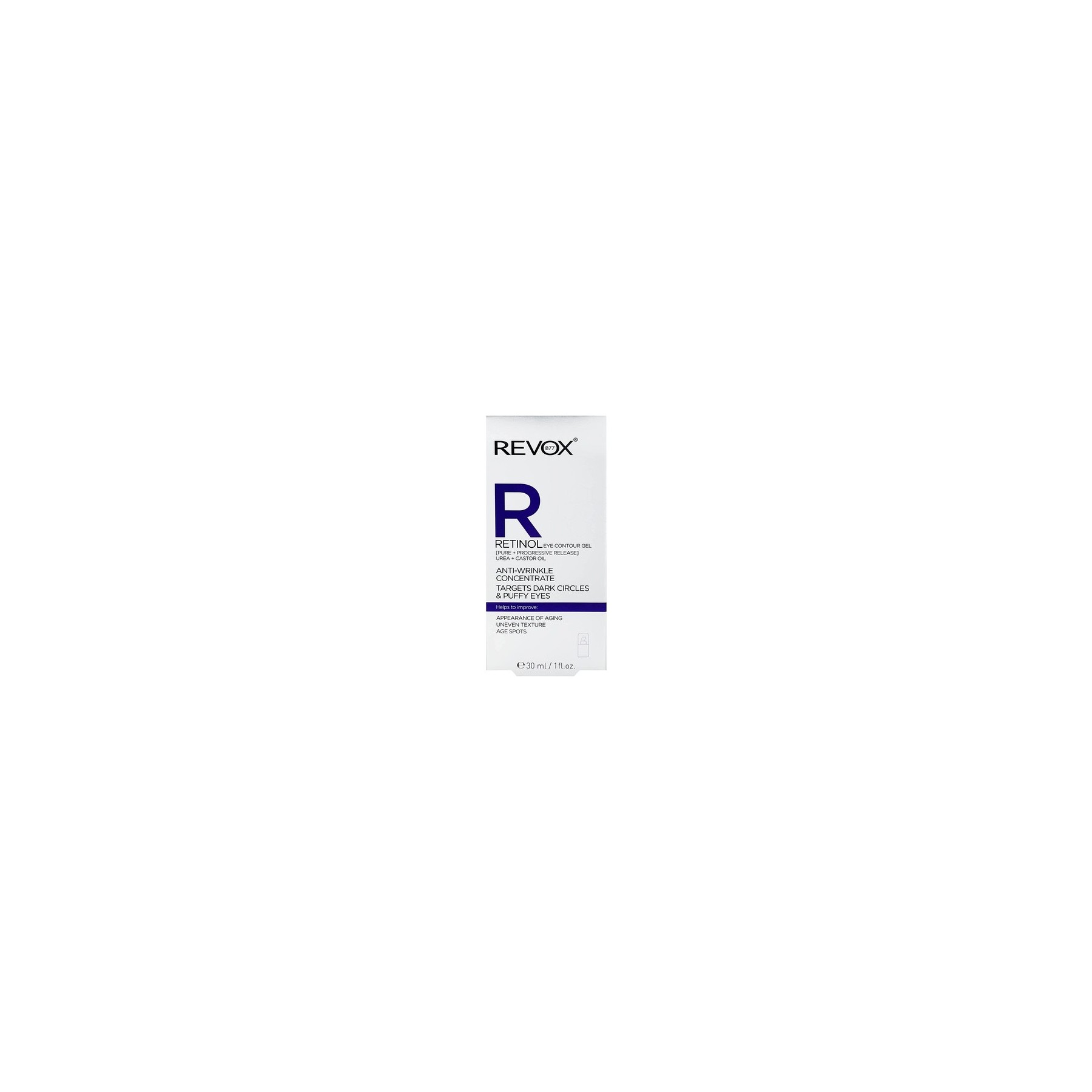 Revox Retinol Eye Gel Anti Wrinkle Concentrate for Dark Circles and Puffy Eyes 30ml