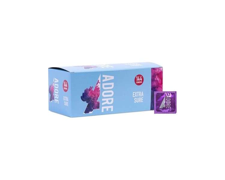 Adore Extra Sure Condoms - Pack of 144