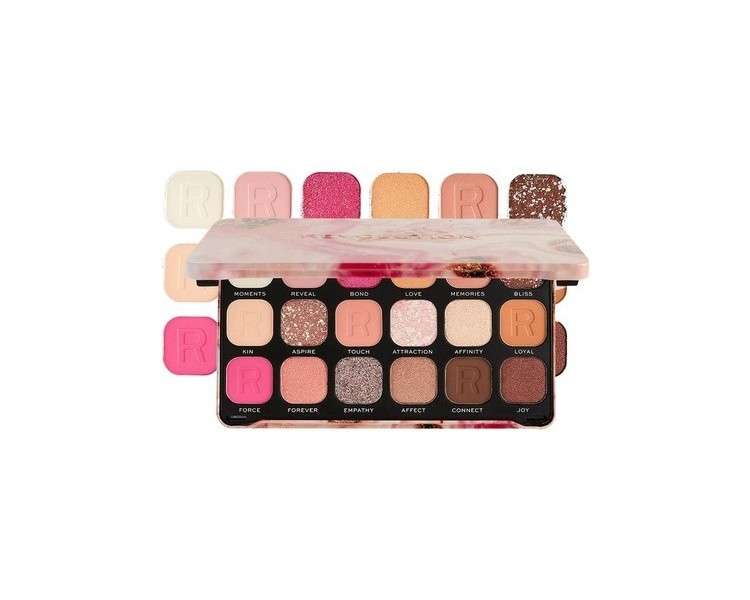 Makeup Revolution Forever Flawless Eyeshadow Palette Affinity 18 Shades 19.8g
