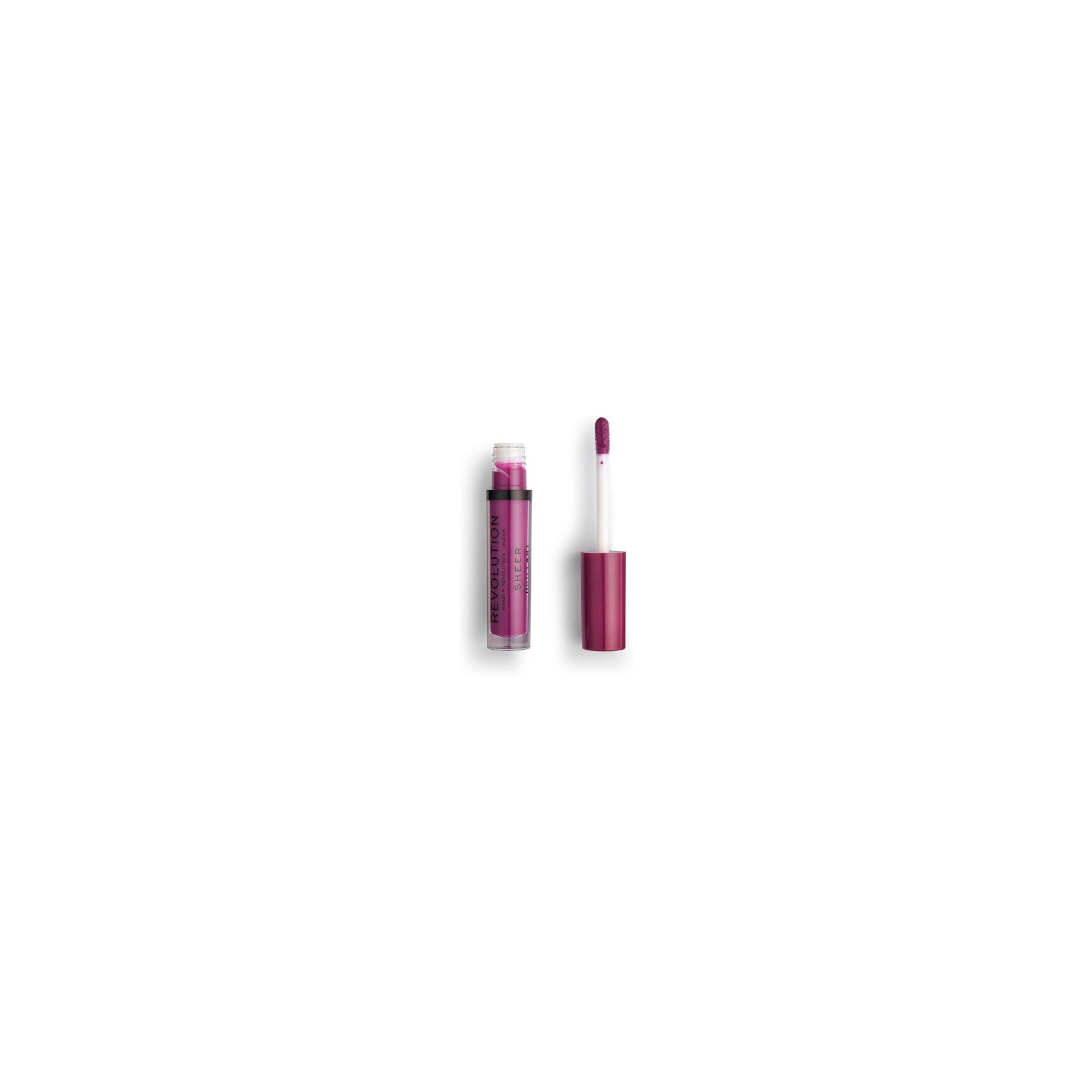 Makeup Revolution Sheer Lip Lipgloss Vixen 145 3.5ml