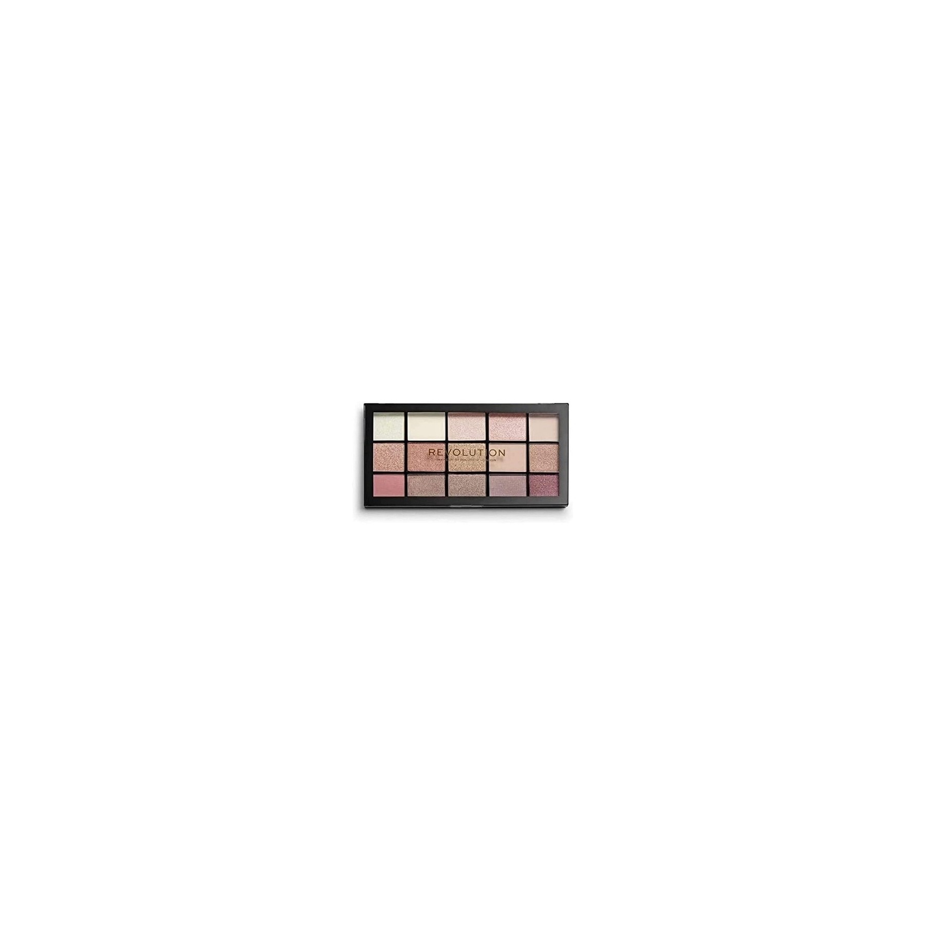 Makeup Revolution Reloaded Eyeshadow Palette Highly Pigmented Iconic 3.0 15 Shades Matte and Shimmer Finishes 16.5g