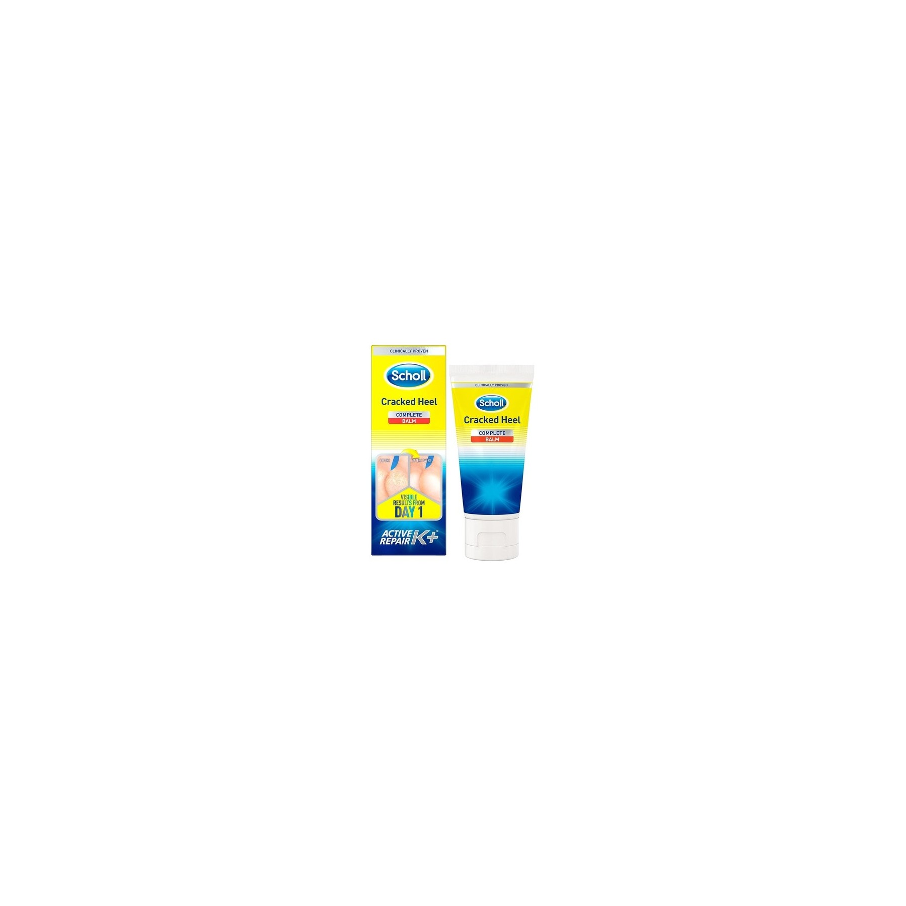 Scholl Cracked Heel Repair Cream Active 60ml
