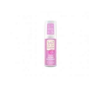 Salt of the Earth Refillable Natural Deodorant Spray 100% Natural Origin Ingredients Peony Blossom 100ml