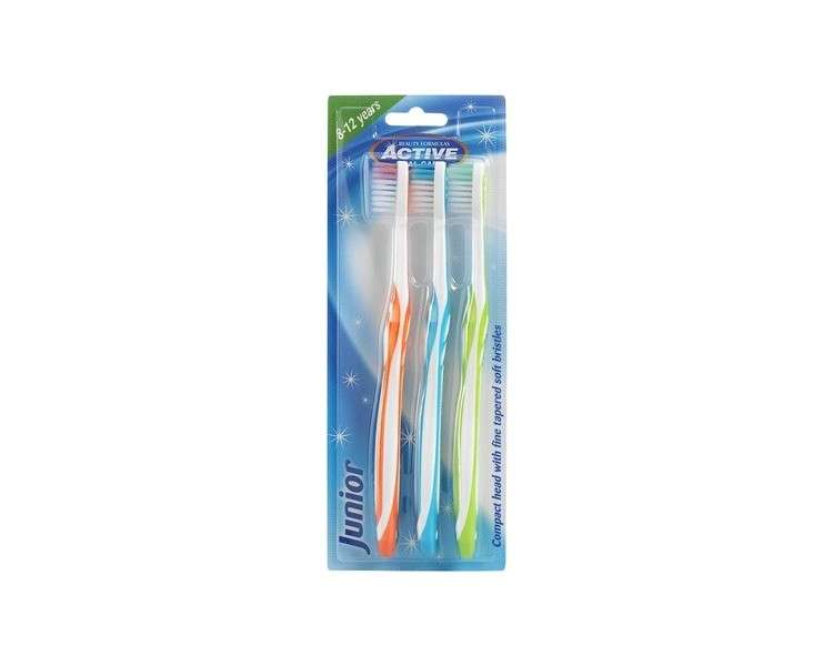 Beauty Formulas Active Oral Care Junior Toothbrush Assorted Random 3 count