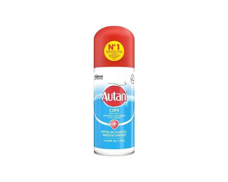 Autan Family Care Repellent Mosquito Protection Dry Spray 100ml