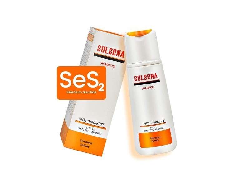 Sulsena Selenium Sulphide Anti Dandruff Shampoo for Men and Women 150ml