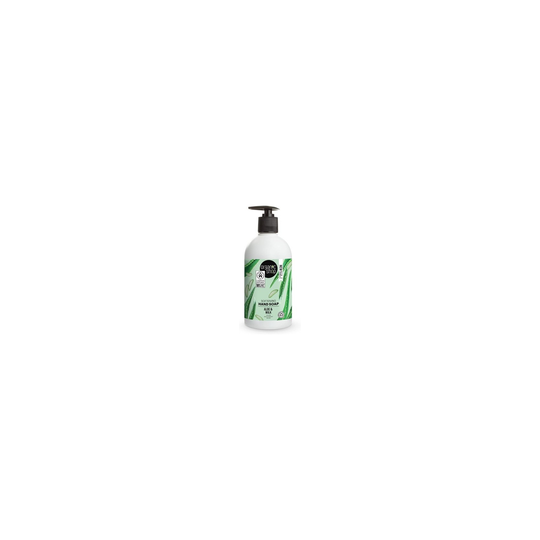 Organic Shop Softening Hand Soap Aloe and Milk 500ml