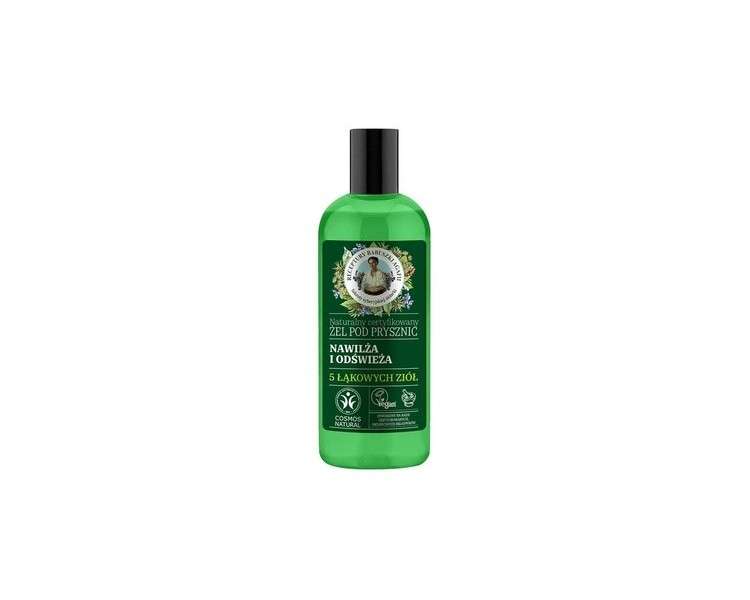 Babushka Agafja Natural Certified Shower Gel Hydration and Freshness 260ml