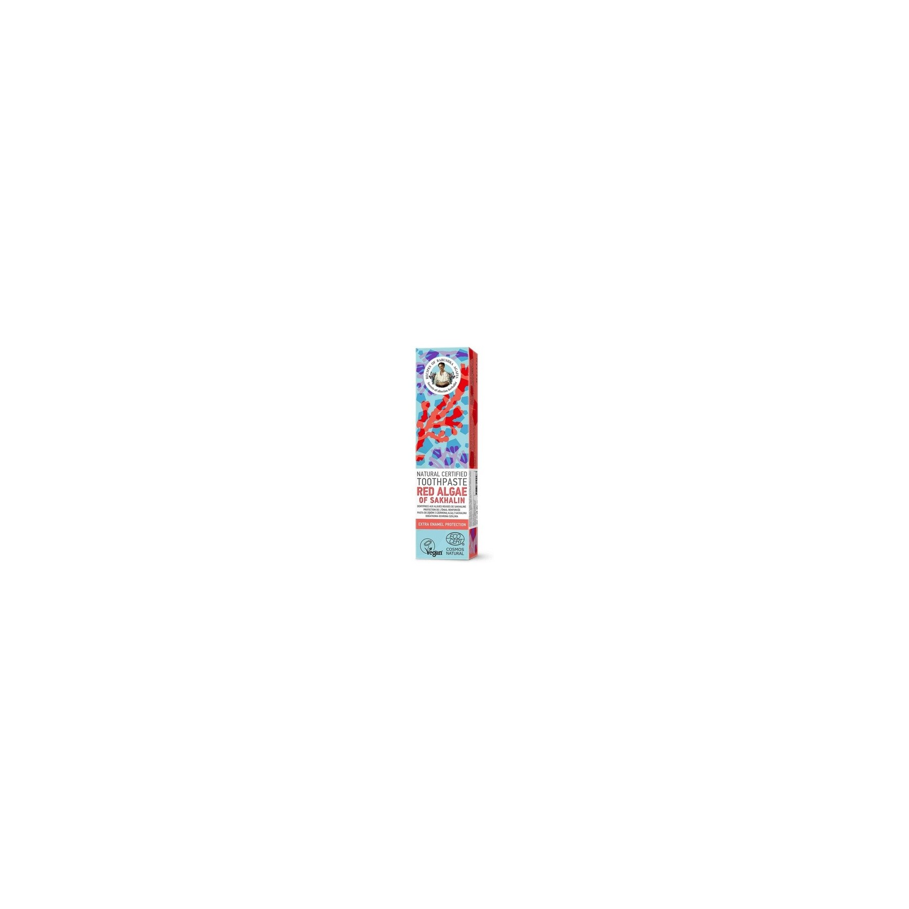 Grandmother Agafia Toothpaste Set of Three Red Algae 85g