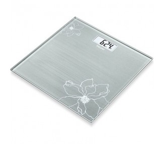 Beurer GS 10 Glass Scale with Glitter Effect and Easy-to-Read LCD Display - 1 Count