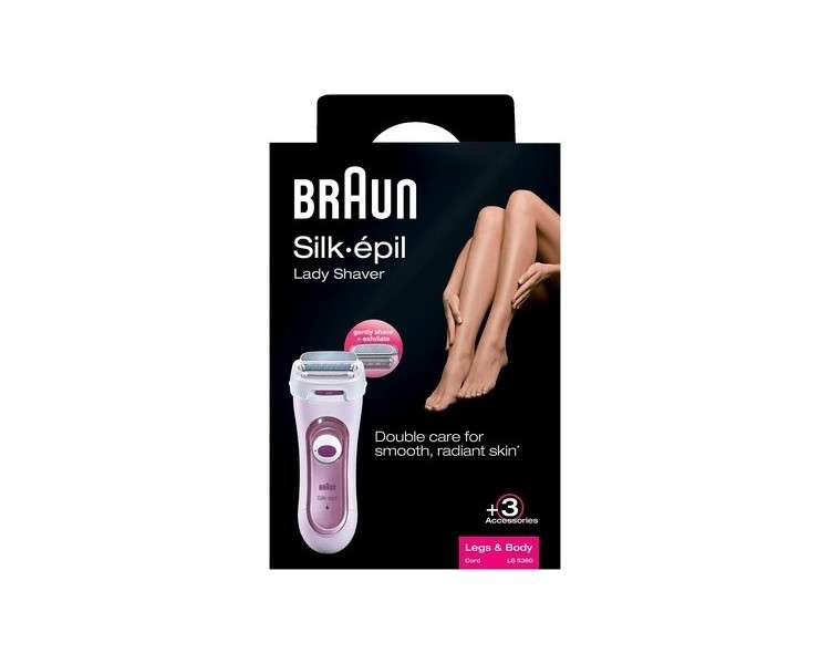 Braun LS 5360 Silk epil Corded Lady Electric Exfoliation Shaver