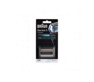 Braun 52S Replacement Foil and Cutter Cassette Multi Silver BLS