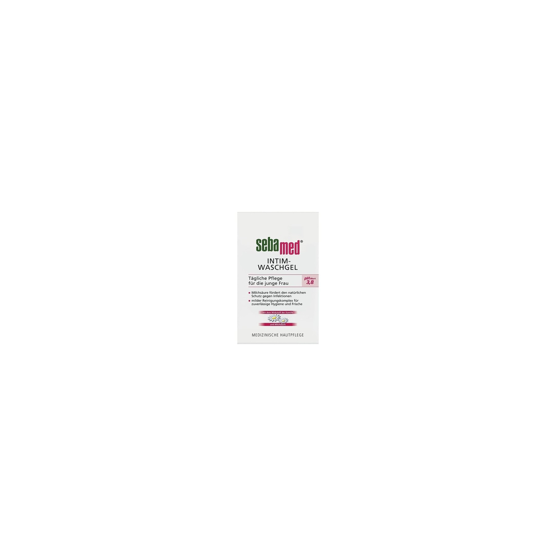 Sebamed Intimate Wash Gel pH 3.8 for Gentle Cleansing in the Intimate Area 200ml