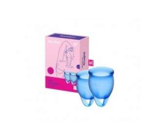 Satisfyer Feel Confident Menstrual Cup Set 15 & 20 ml - Pack of 2
